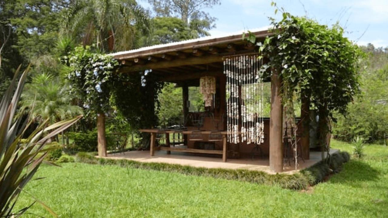 فيلا Mairiporãفي Solar Da Fenix Um Oasis A 40 Min De Sp المظهر الخارجي الصورة